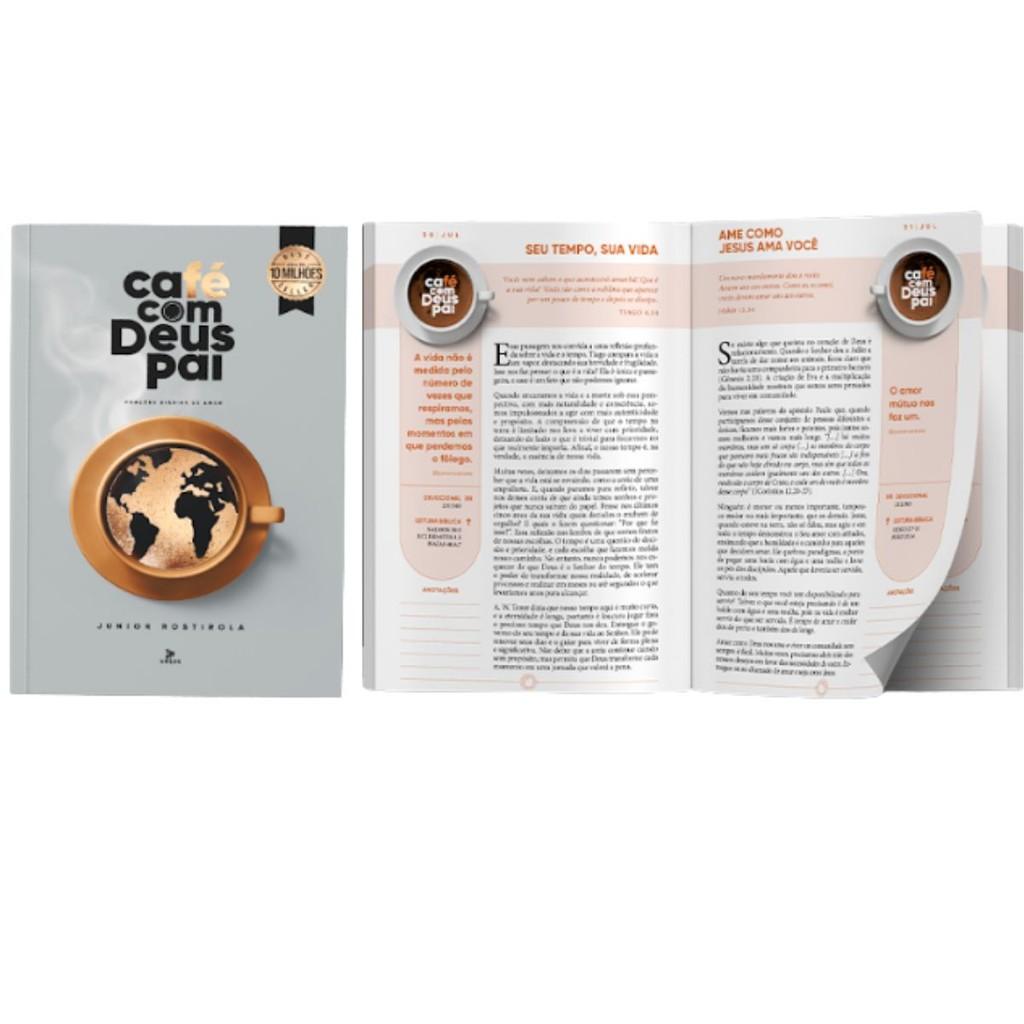 Devocional Café Com Deus Pai Porções Diárias De Amor Junior Rostirola Edição