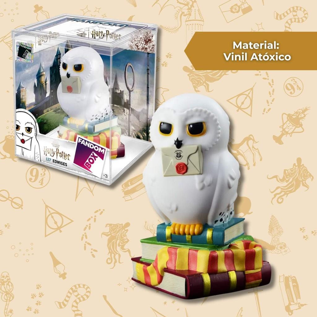 Fandom Box Harry Potter - Edwiges - Boneco Colecionável Material Vinil Atóxico Lider