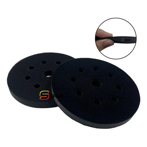 Disco Interface Redutor De Impacto Hookit 5 Pol Com 8 Furos