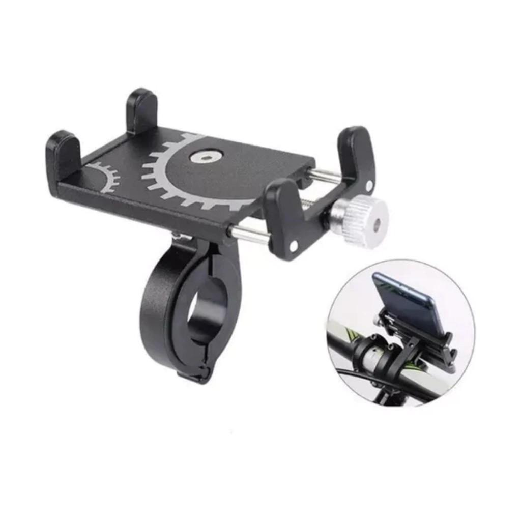 Suporte Celular P/Guidão Aluminio (tomate) Moto-bicicleta - Jy-7591