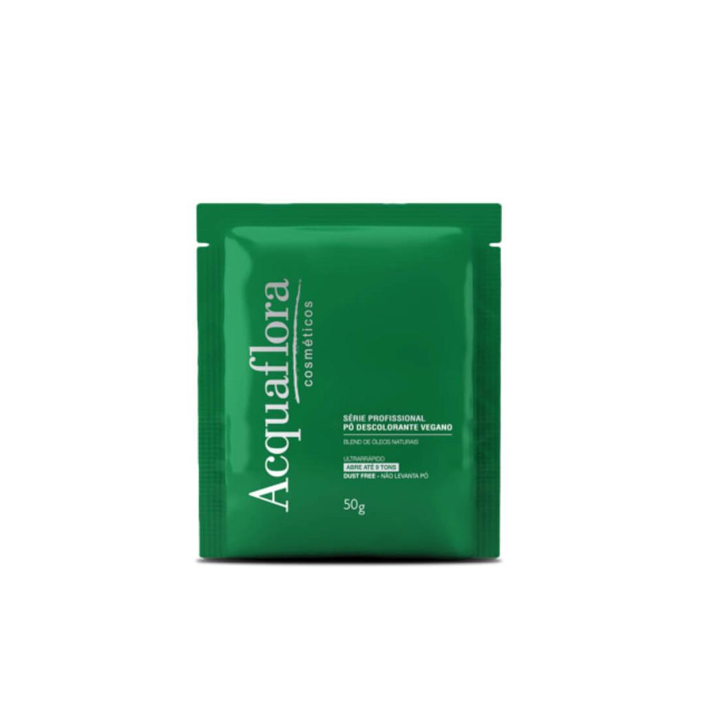 Pó Descolorante Acquaflora Vegano Sachê Ultrarrápido 50g