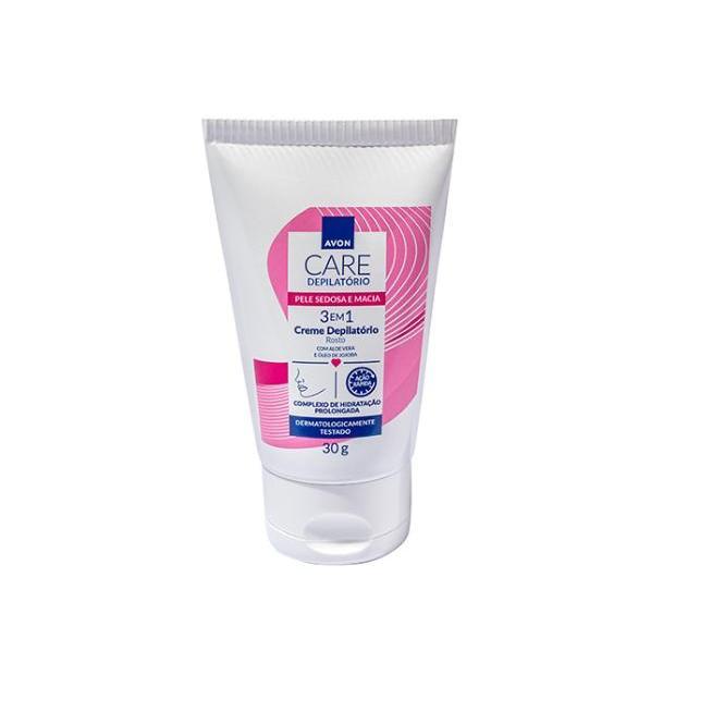 Creme Depilatório Facial 3 Em 1 Avon Care 30g