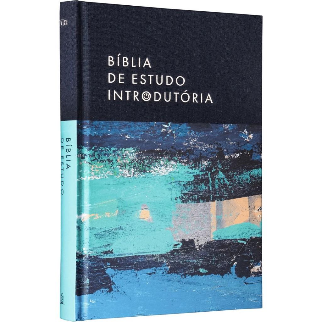Bíblia De Estudo Introdutória Nvi Leitura Perfeita Tecido Sobre Capa Dura