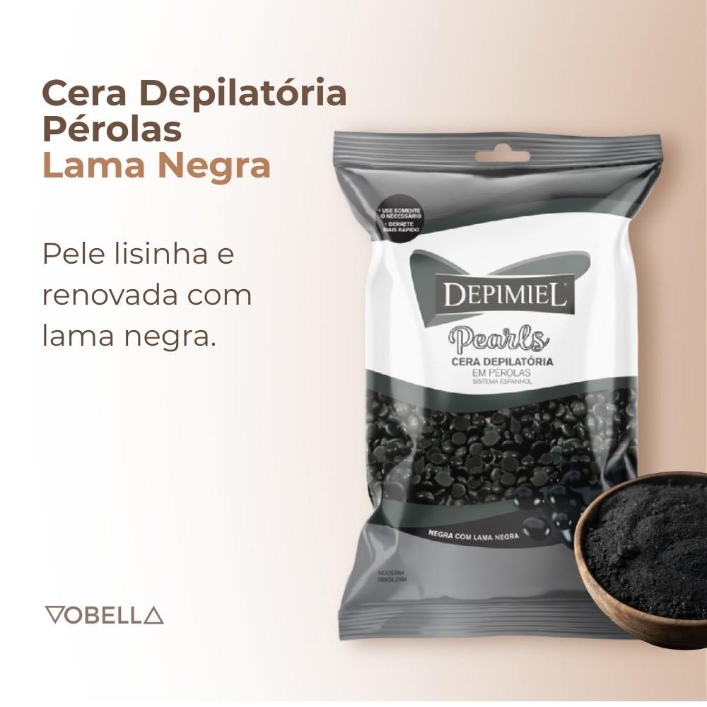 Cera Depilatória Depimiel Lama Negra Espanhol 1kg