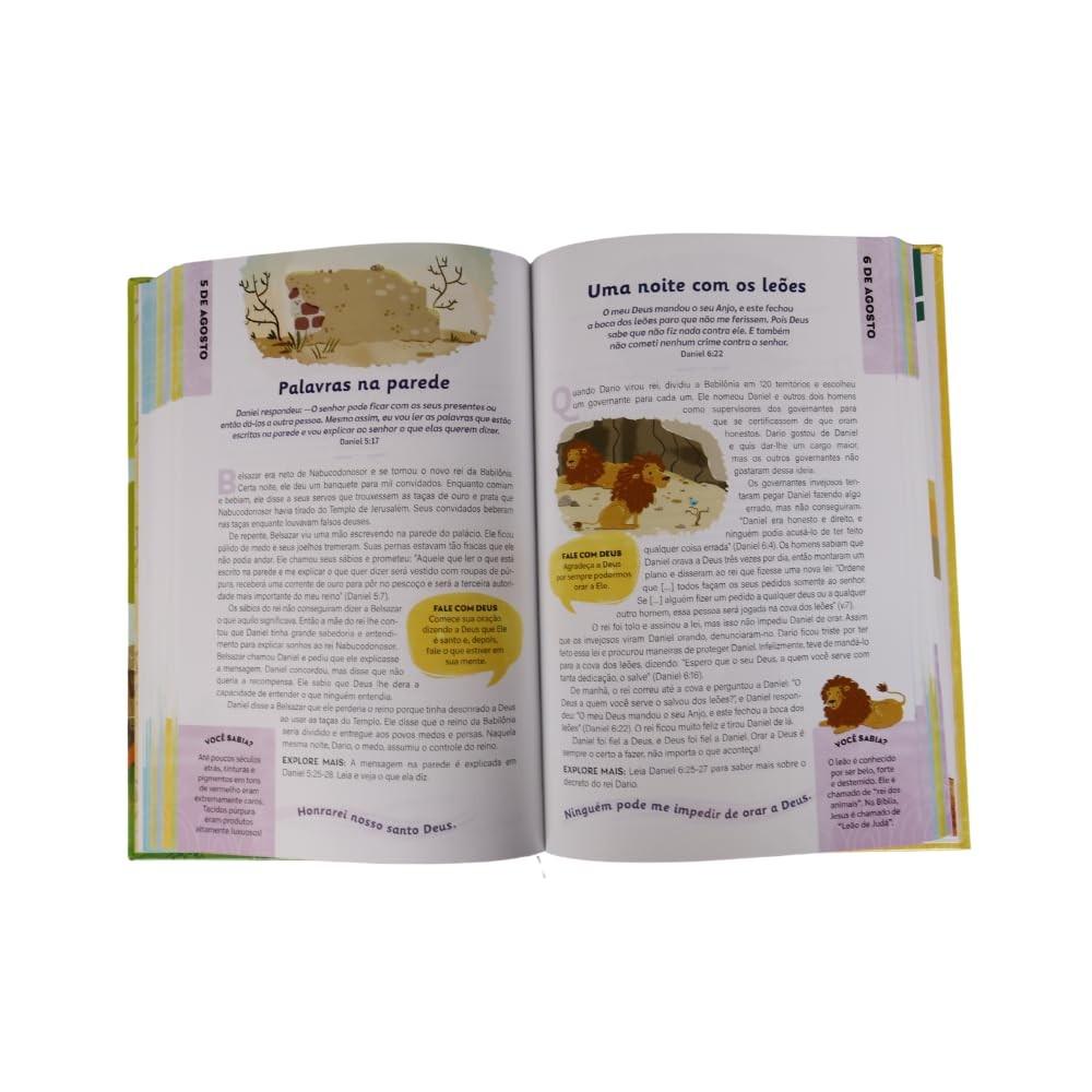 Pão Diário Devocional Para Crianças 366 Devocionais De Gênesis A Apocalipse Capa Dura