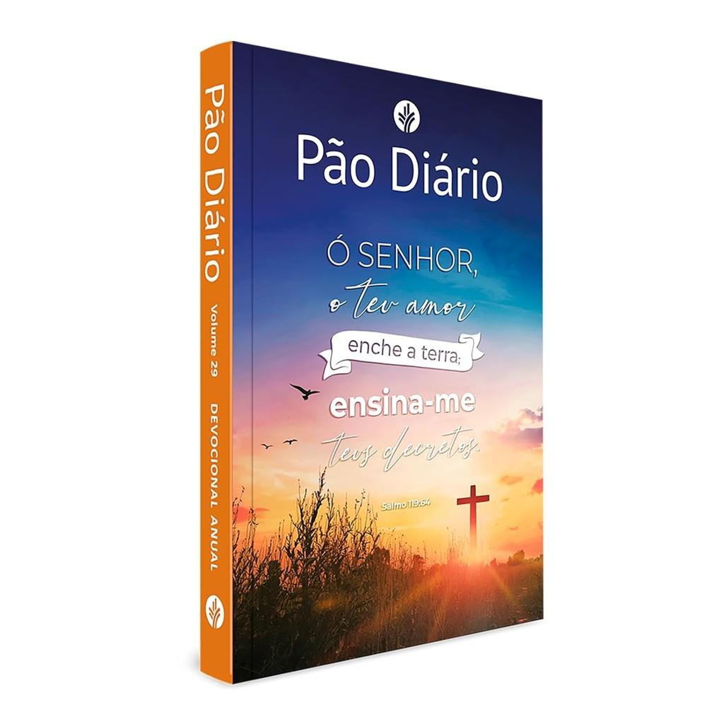 Kit Com 4 Devocional Pão Diário 2026 Vol. 29 Ensina-me