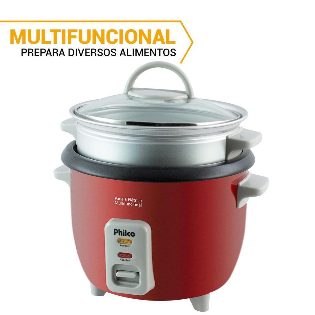 Panela Elétrica Philco Multifuncional 3 Xícaras Ppa3v