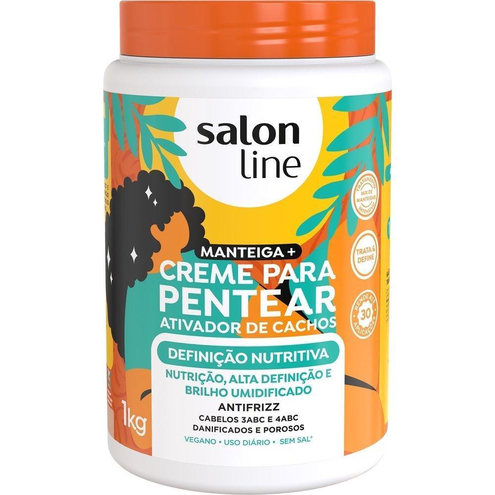 Creme Para Pentear Salon Line Ativador Definição Nutritiva 1kg