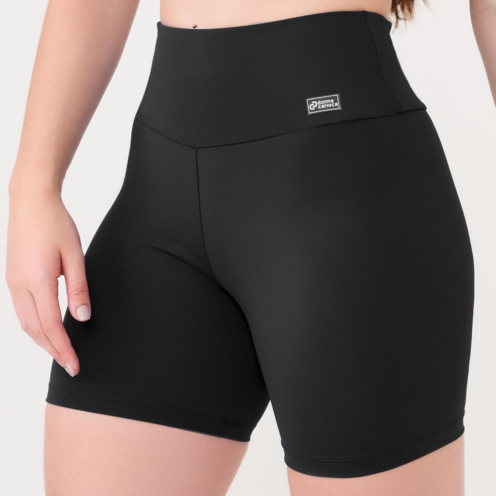 Short Basics Preto Poliamida
