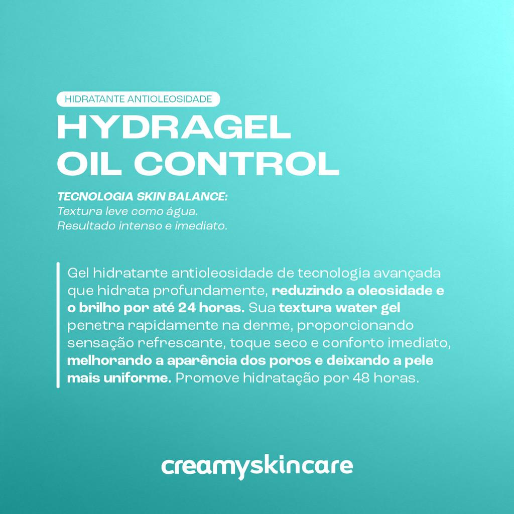 Kit Duo Hydragel Oil Control + Protetor Solar Watery Fluid FPS 50