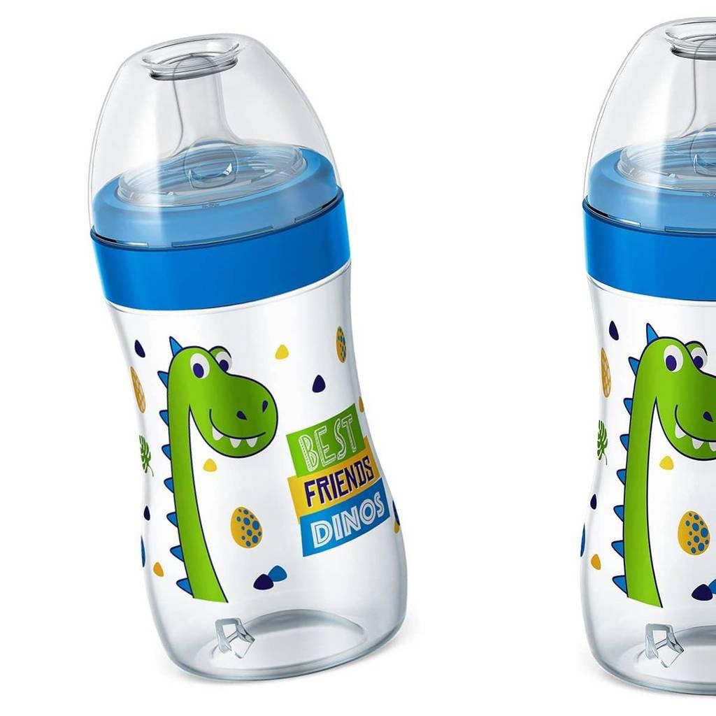 Mamadeira Super Evolution Magia 300ml 6m+ Azul Lillo