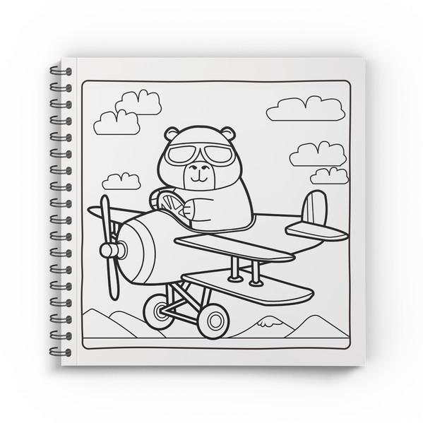 Cute Comfy Coloring Book For Adults - Premium - Livro De Colorir Adulto