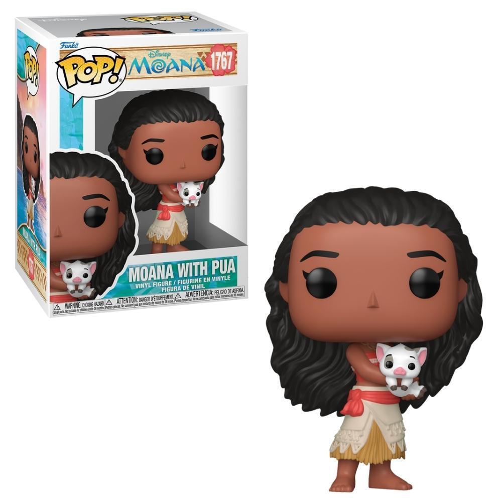 Boneco Funko Pop Disney Moana - Moana E Pua