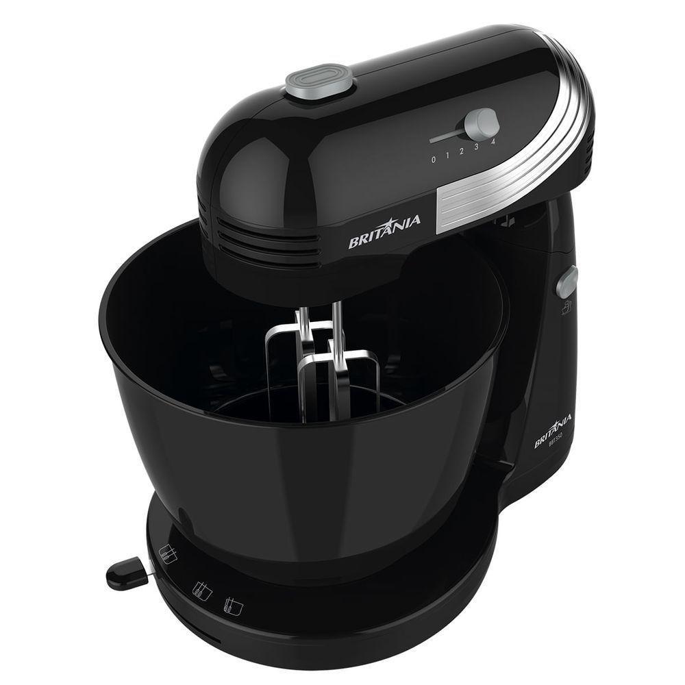 Batedeira Britânia Bbt350 Preta 350W 110V
