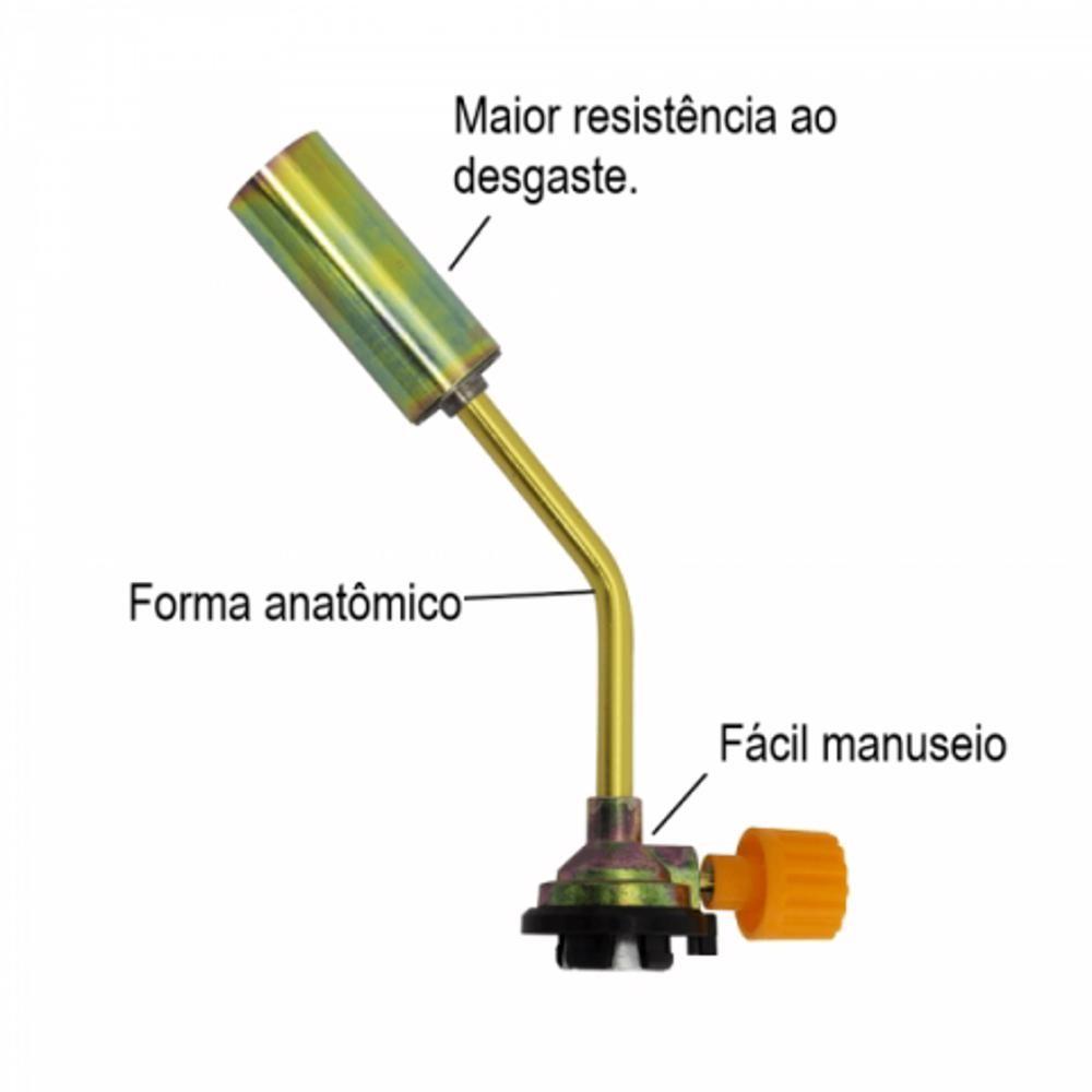 Maçarico Portátil Gt-49 Multiuso Profissional Para Pintura Encáustica Soldas Western