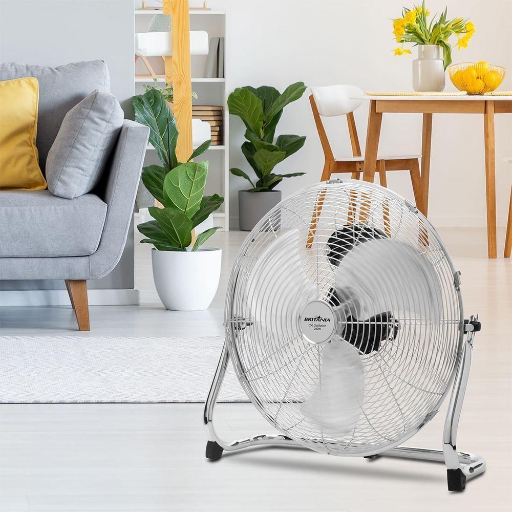 Circulador De Ar Britânia C50 Oscillation 200W 110V