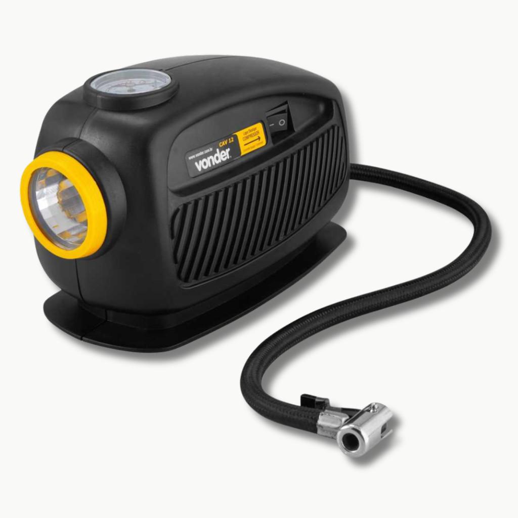 Compressor De Ar Automotivo 12V Vonder Cav 12 P/Carro Moto