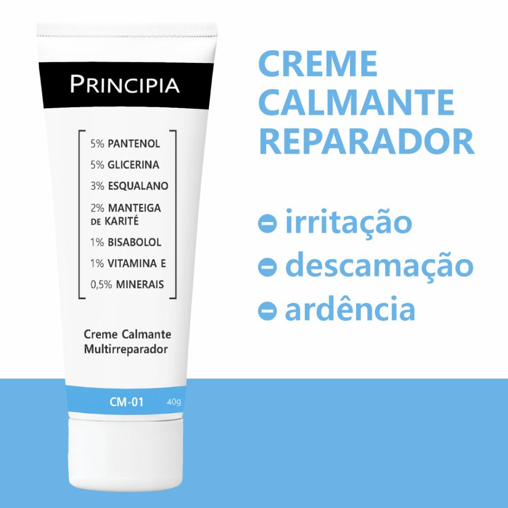 Creme Calmante Multirreparador Principia Cm-01 40g