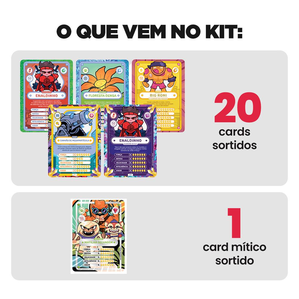 Blister Mítico Cards Elo Monsters Enaldinho - Novo - Editora Pixel