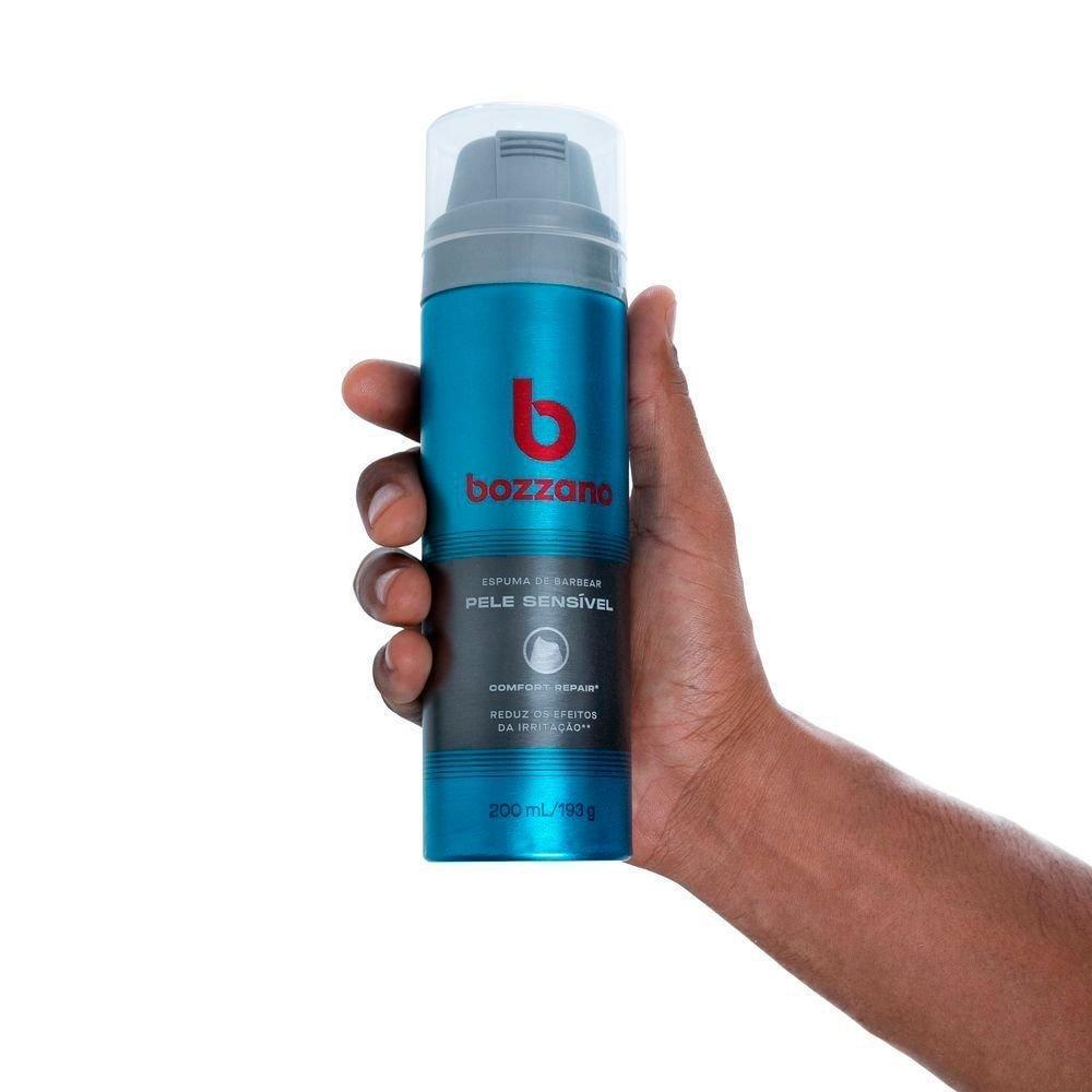Espuma De Barbear Bozzano Pele Sensível 193g