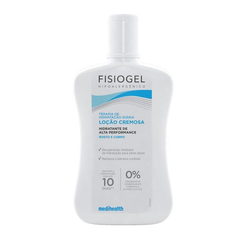 Loção Cremosa Fisiogel Terapia De Hidratação Diária Rosto E Corpo 100ml