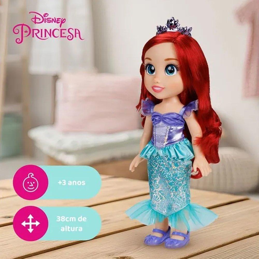 Boneca Articulada Multikids Princesa Da Disney Ariel 38cm