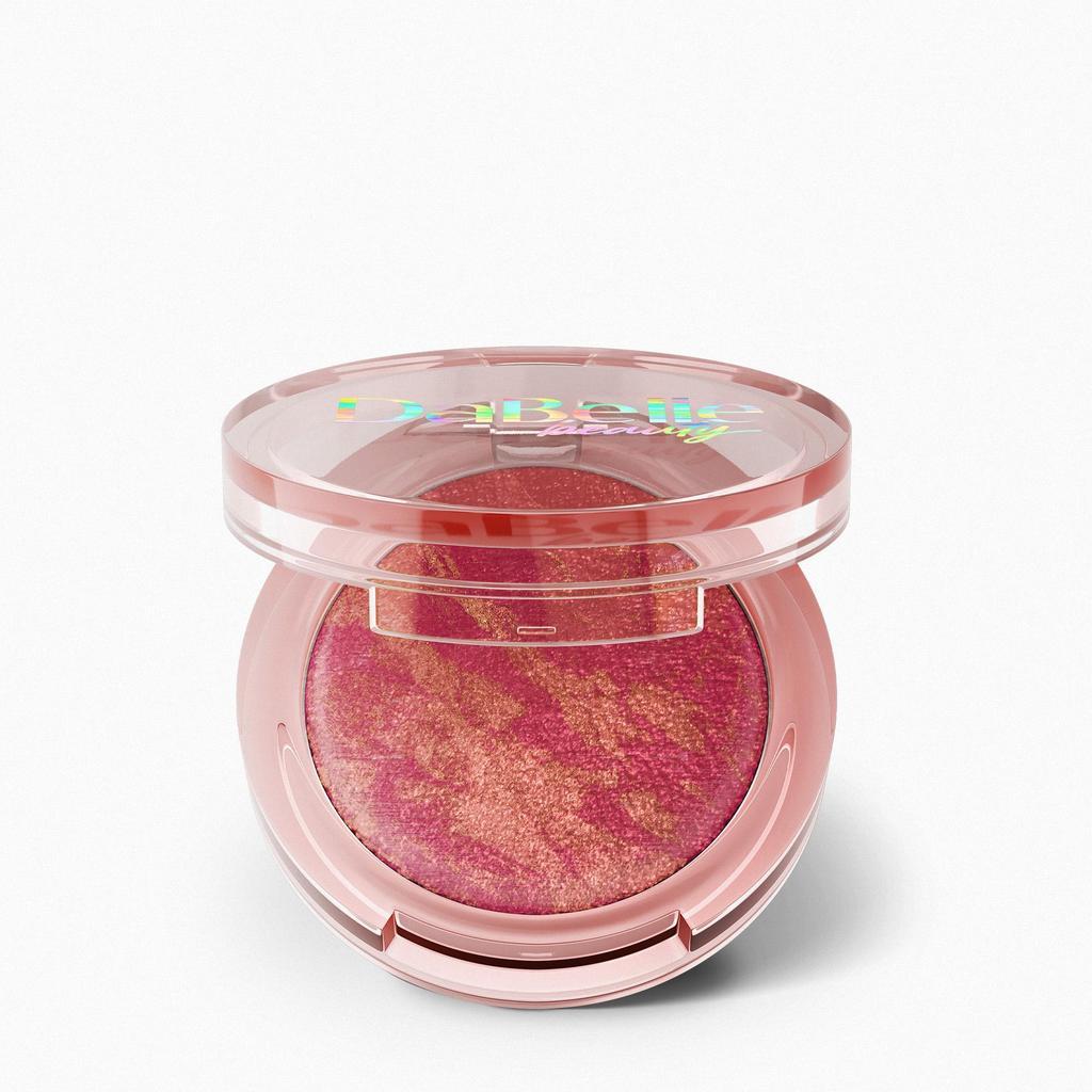 Blush Compacto Marmorizado Dabelle Beauty Vegano