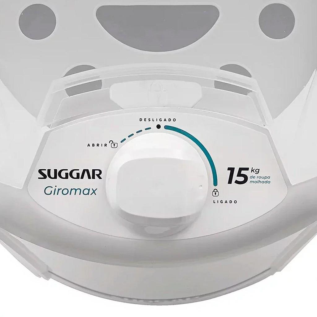 Centrifuga De Roupas Giromax 15kg Branco 220v Suggar - Ct150