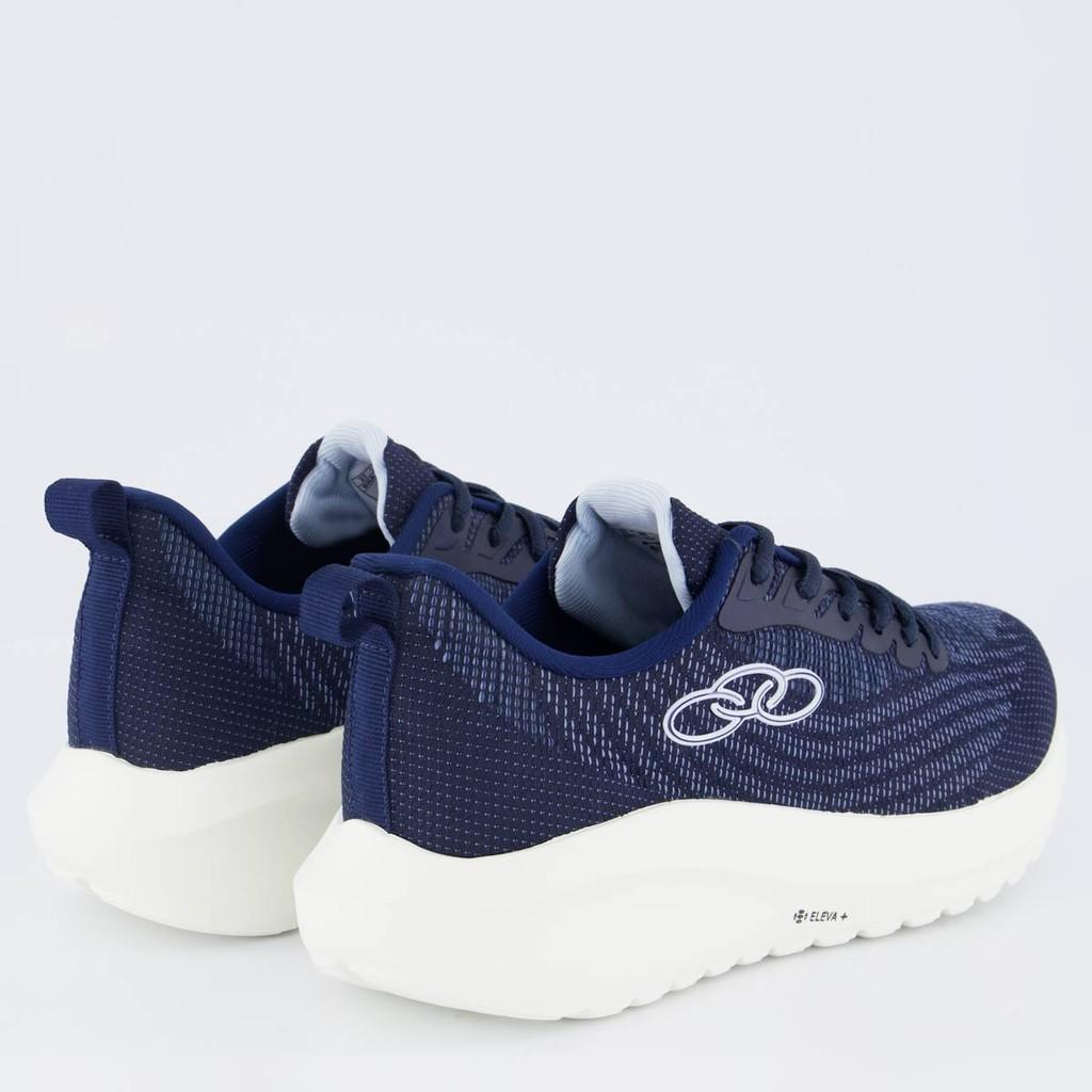 Tênis Olympikus Eleva PLUS Acqua Feminino Marinho E Branco