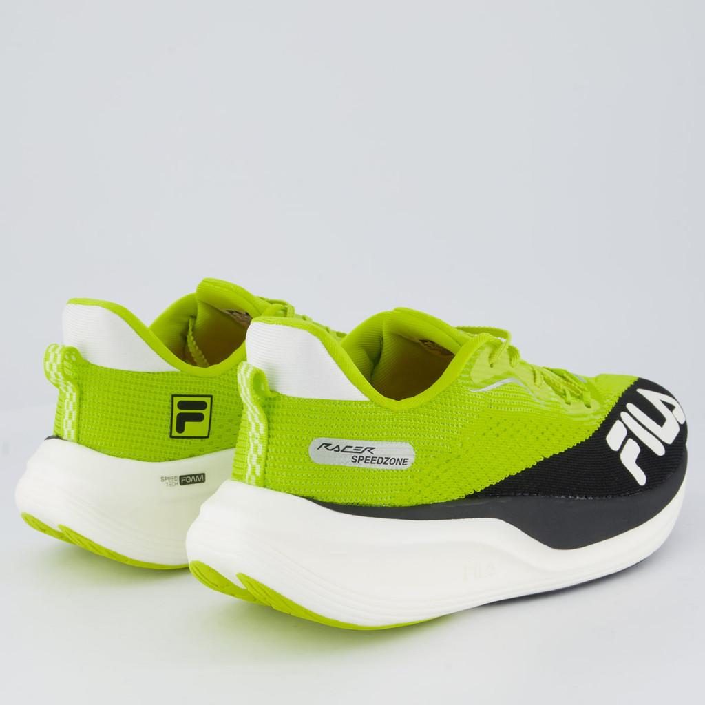 Tênis Fila Racer Speedzone Verde E Preto