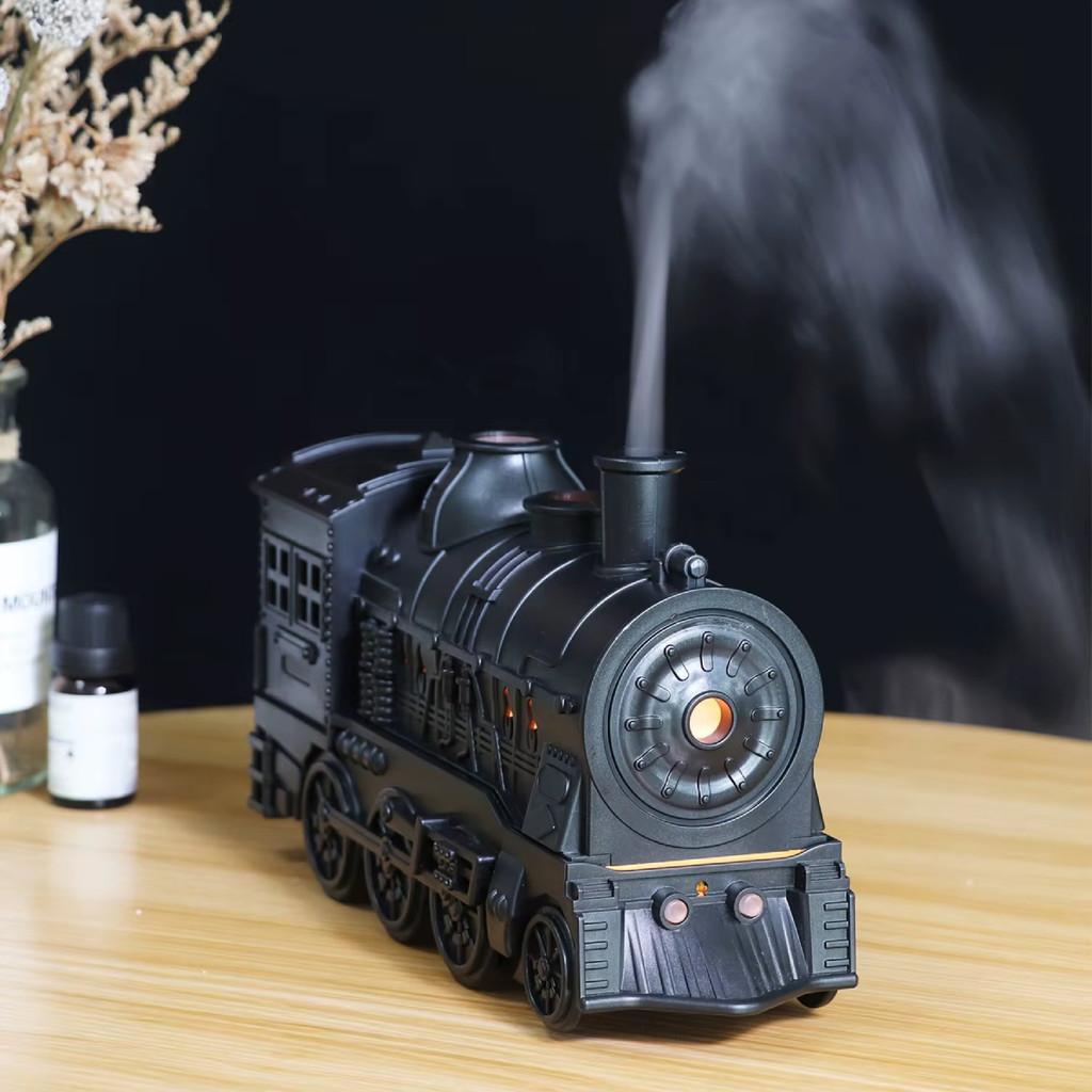 Umidificador Aromatizador Locomotiva Vapor Trem USB Tipo C Controle Remoto