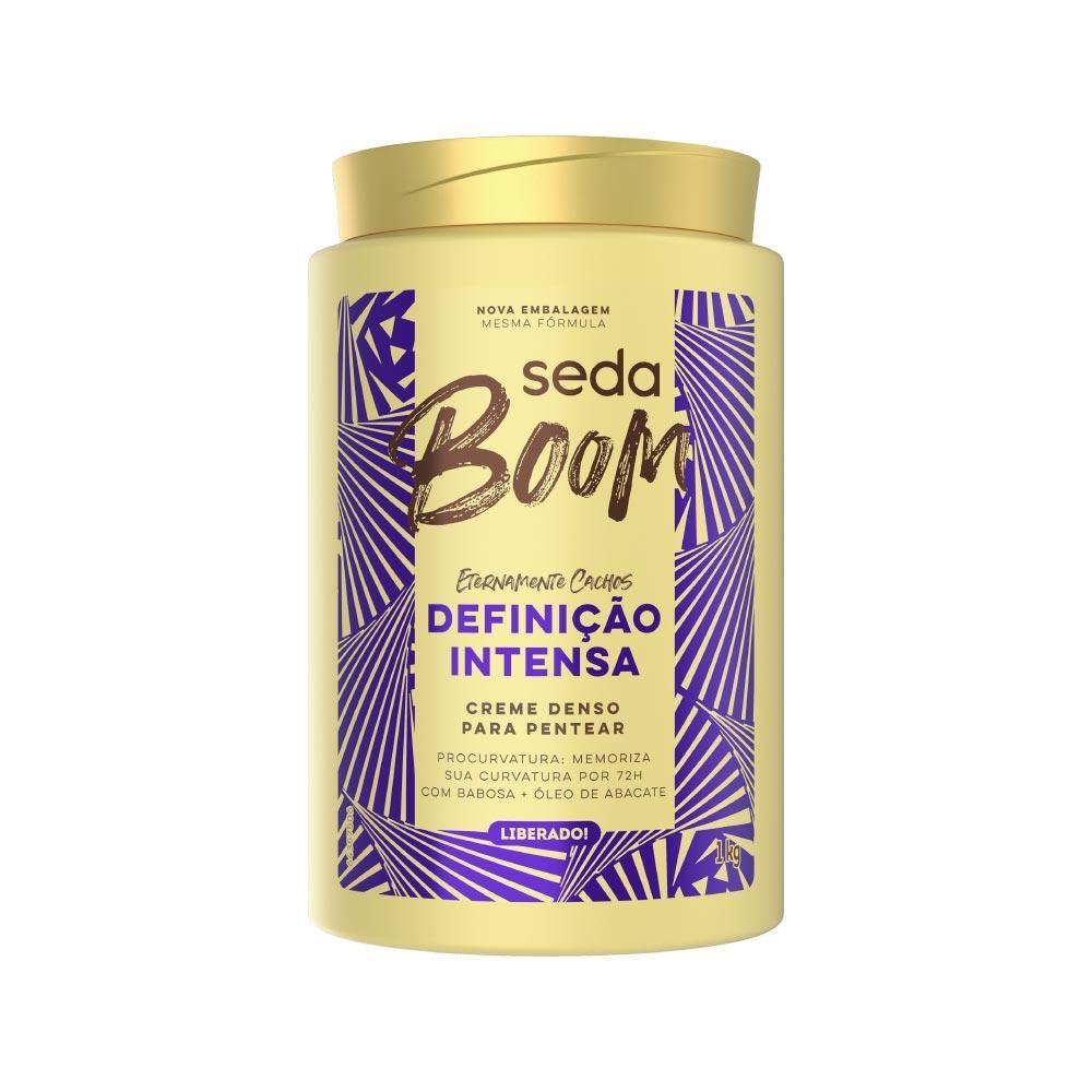 Creme Para Pentear Seda Boom 1KG Definicao Intensa