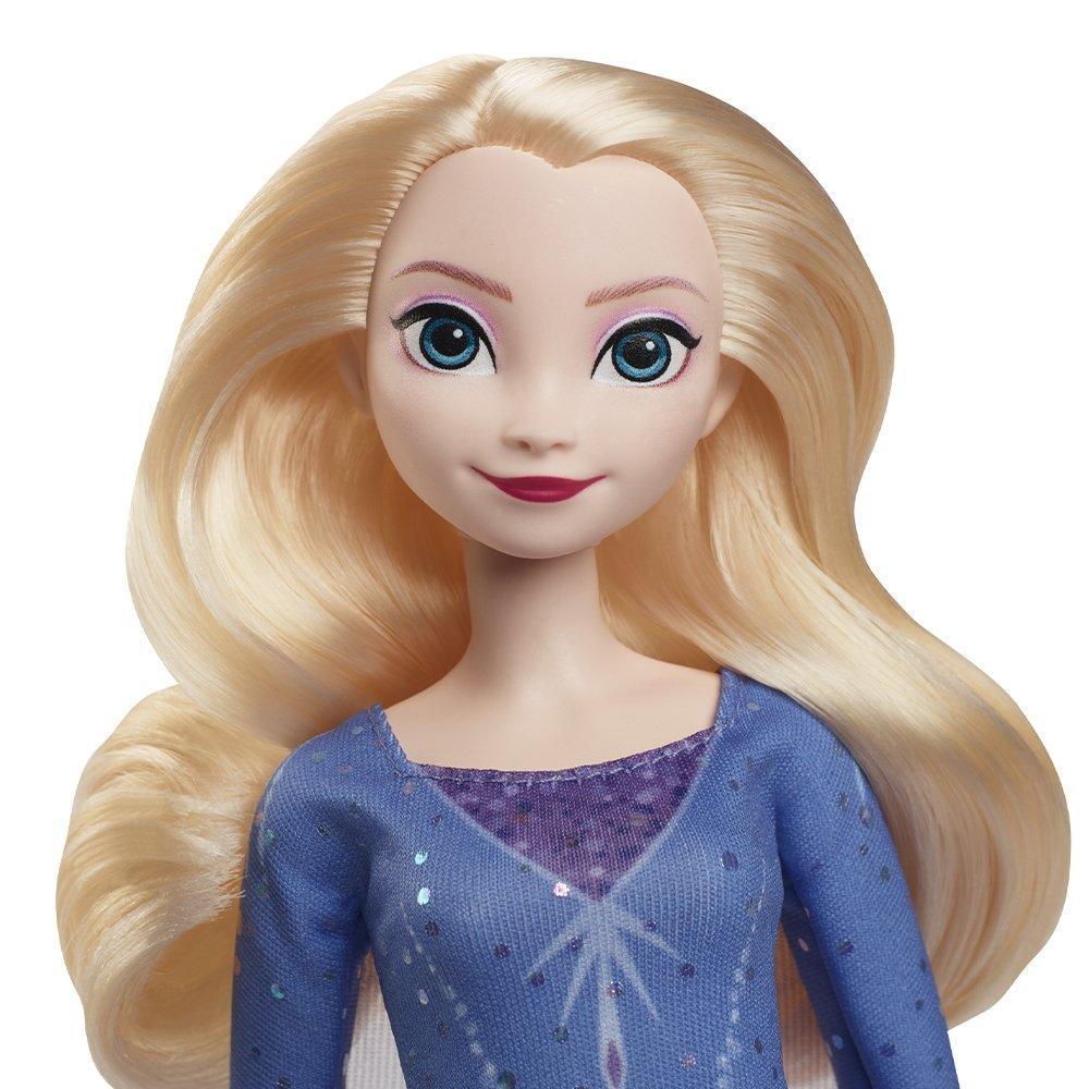 Boneca Articulada Elsa Frozen Disney Patinação No Gelo Jbg53