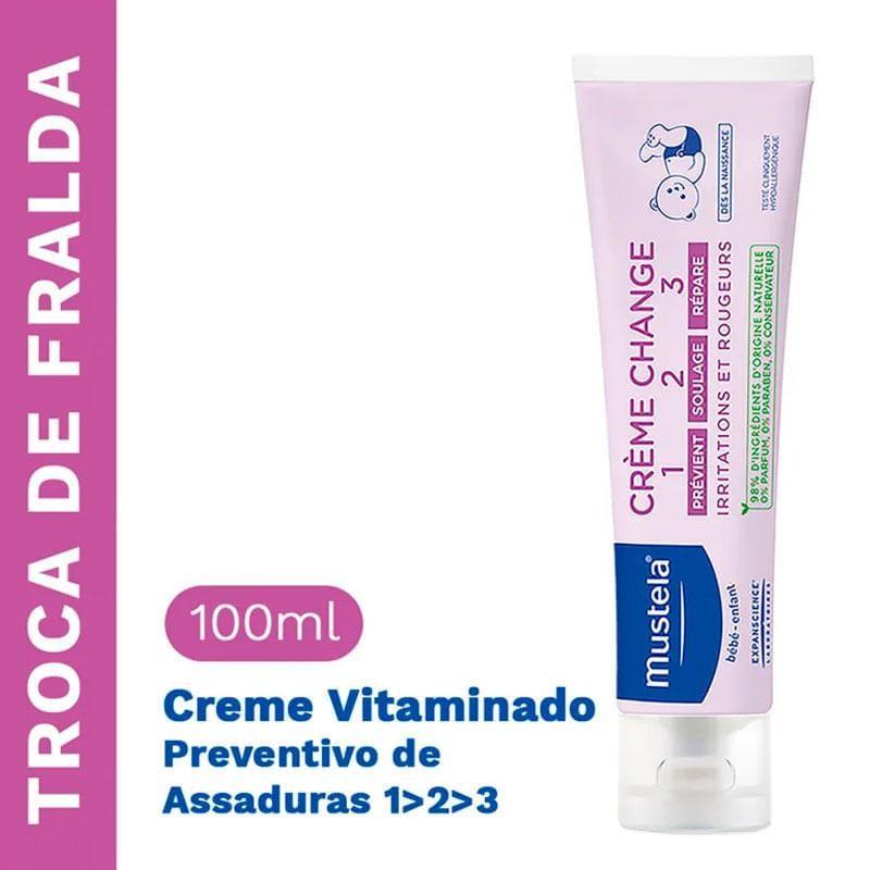 Creme Preventivo De Assaduras Mustela 123 110g