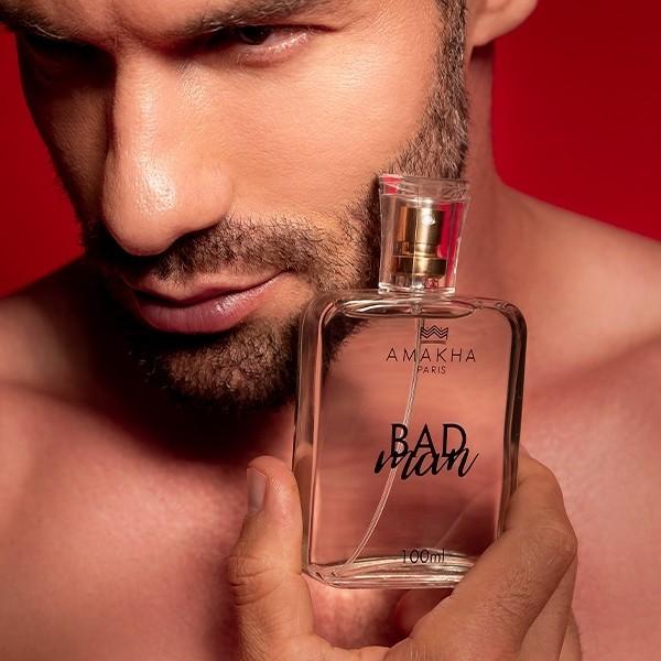 Deo Colônia Masculino Bad Man 100ml - Amakha Paris