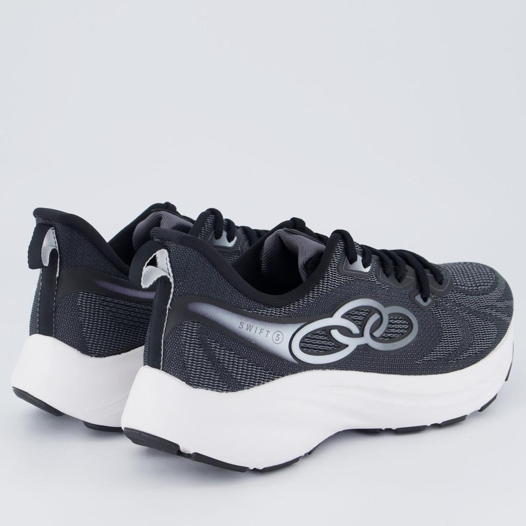 Tênis Olympikus Swift 5 Feminino Preto E Branco