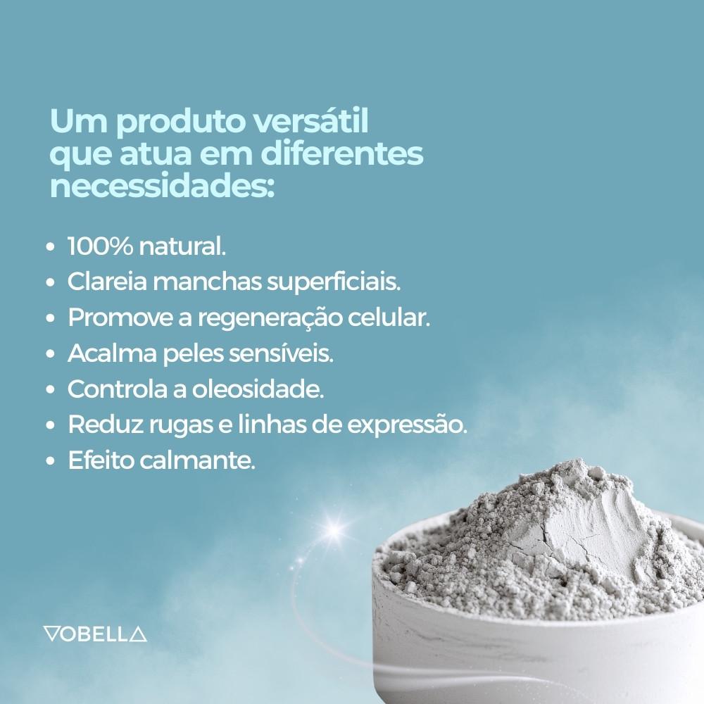 Argila Branca Esfoliante Nutre Facial Corporal Labotrat 100g