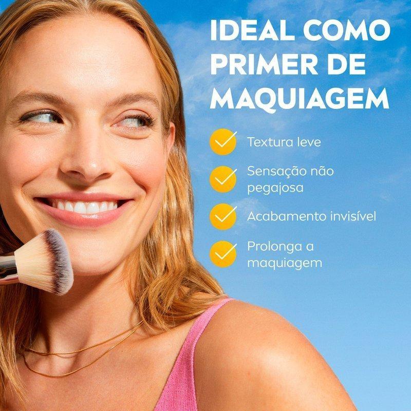 Protetor Solar Facial Nivea Sun 2 Em 1 Primer Daily Uv Sérum Fps70 30ml