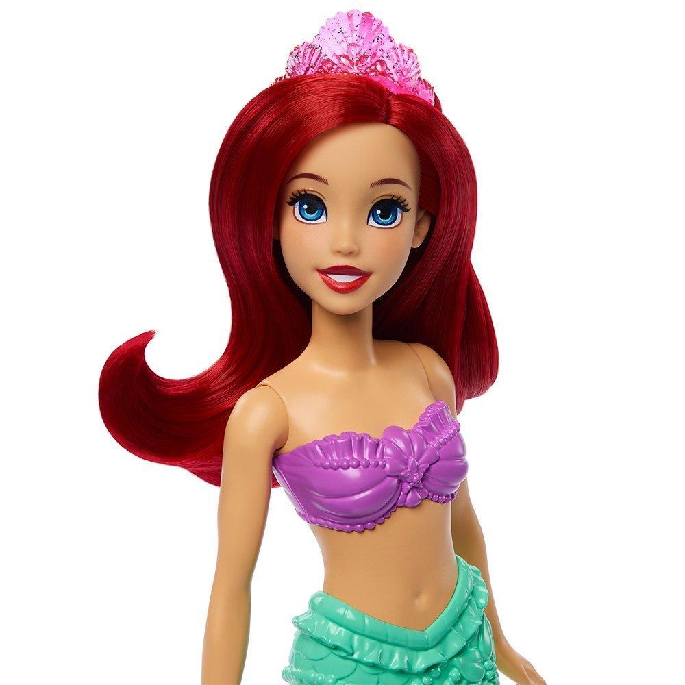 Boneca Mattel Disney - Ariel Sereia Com Cauda Rosa Articulada Jhl55
