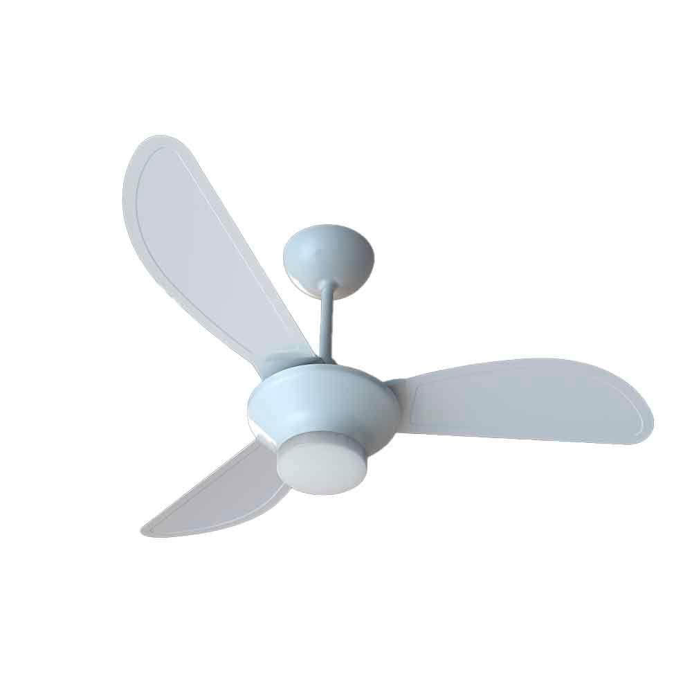 Ventilador De Teto Ventisol Mistral LED Inverter Com Controle Branco Bivolt