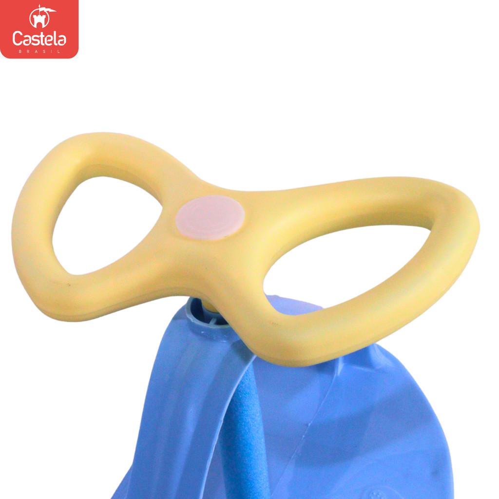 Carrinho Rolimã Infantil Zig Car Azul C/Volante 360 - Castela
