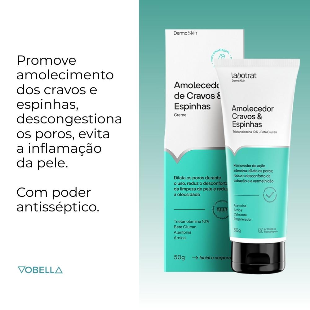 Creme Amolecedor De Cravos E Espinhas Antiacne Labotrat 50g
