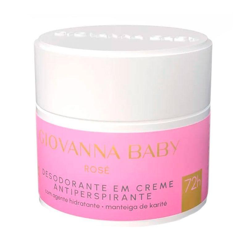 Desodorante Creme Antiperspirante Giovanna Baby Rosé 55g