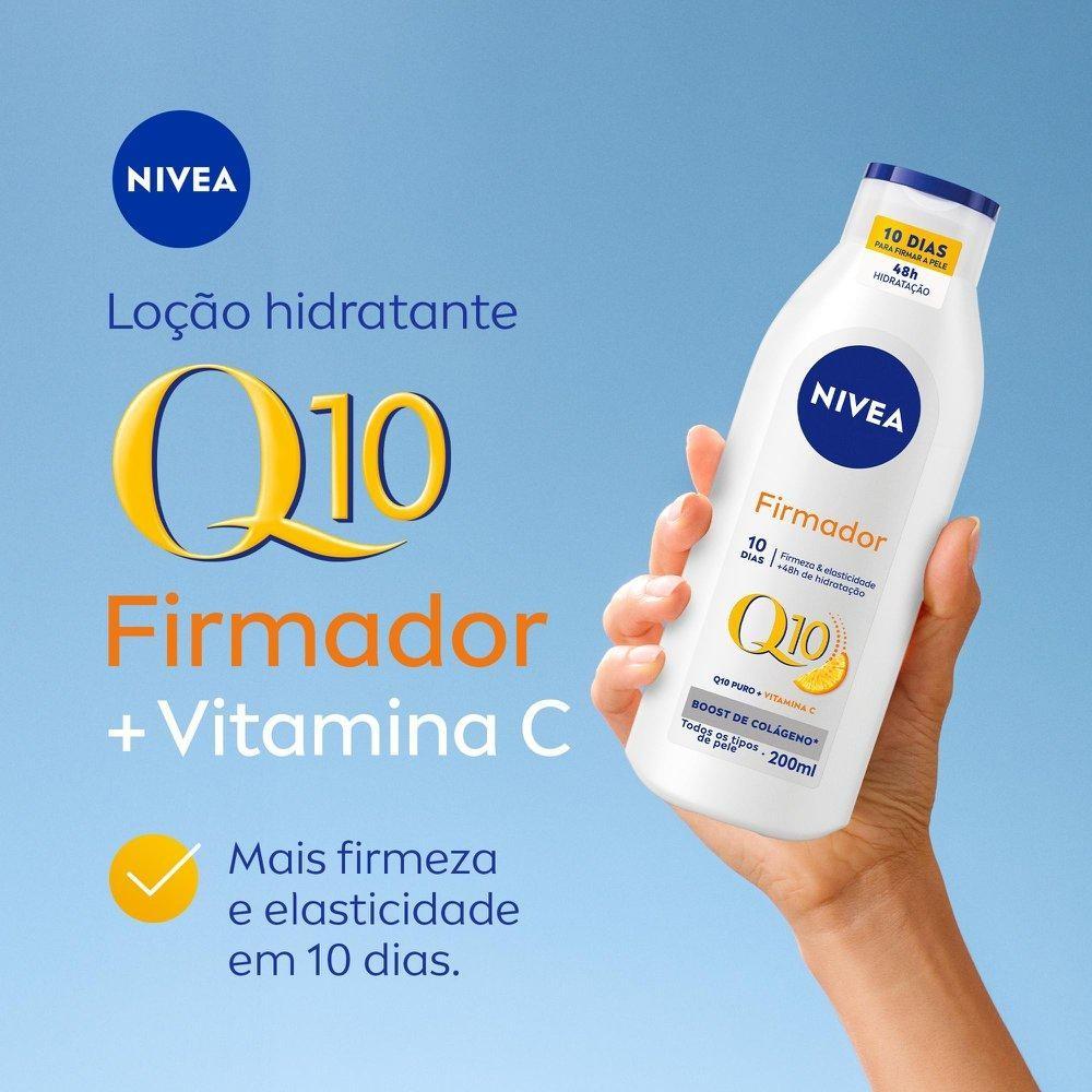 Loção Hidratante Firmador Nivea Q10 + Vitamina C 200ml