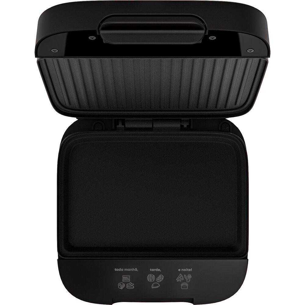 Grill Sanduicheira San400 Quadrada Com Sistema De Fechamento Click Cadence