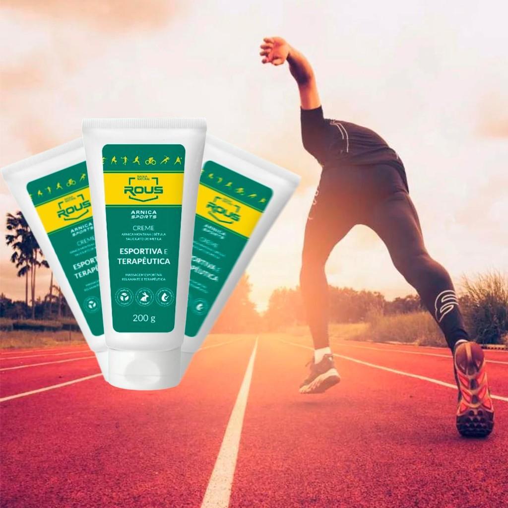 Creme De Massagem Esportiva Relaxante E Terapêutica Dagua Natural Arnica Sports 200g