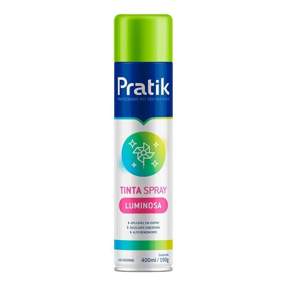 Tinta Spray Pratik Luminosa Verde 400ml