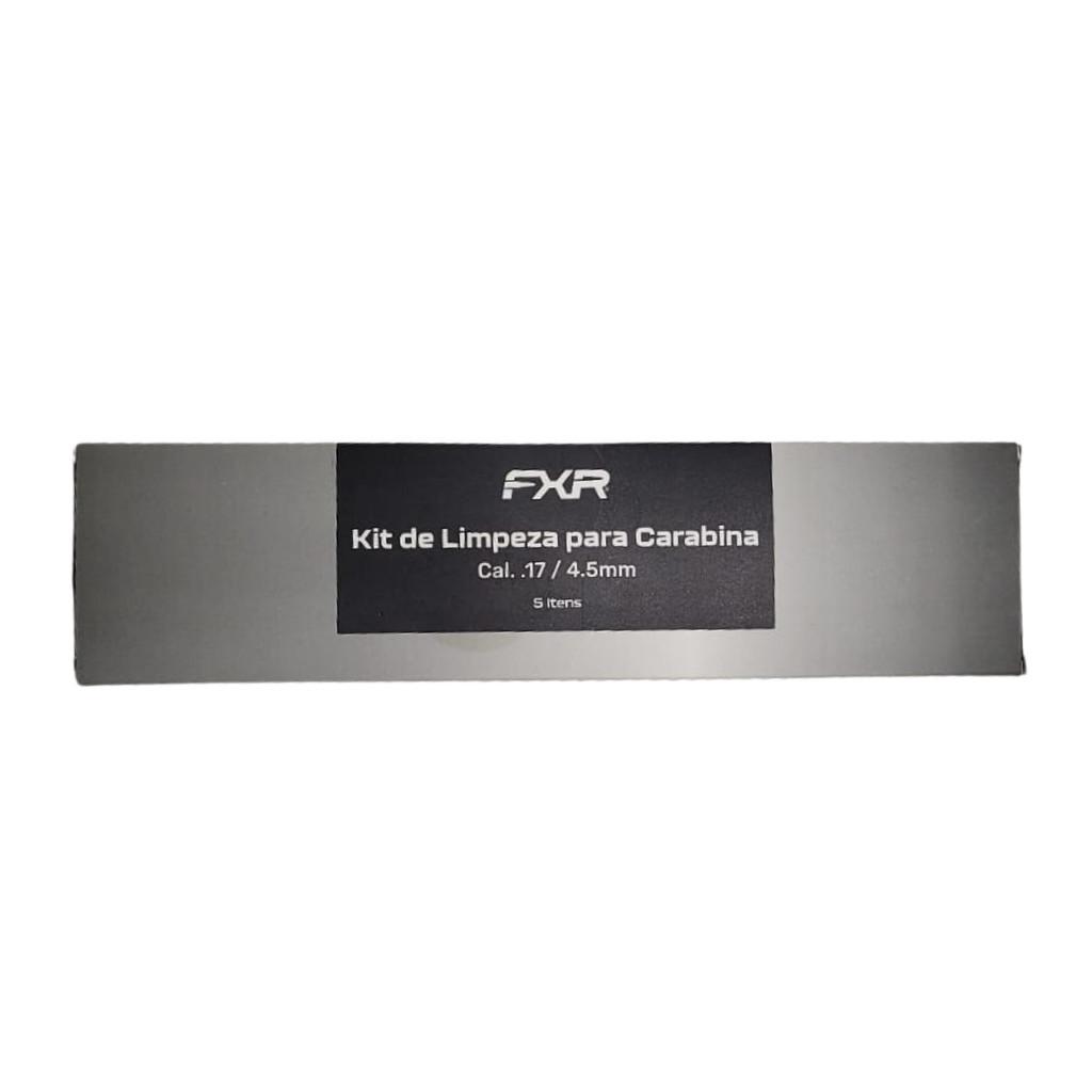 Kit De Limpeza Fxr - Para Carabinas Cal.17/4.5mm 5 Itens Fxr