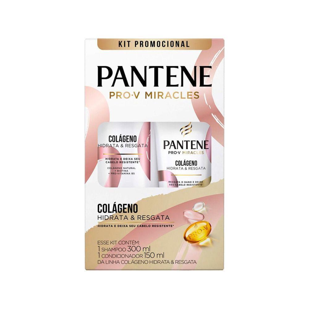 Shampoo E Condicionador Pantene Pro-v Miracles 300ml+150ml Colágeno