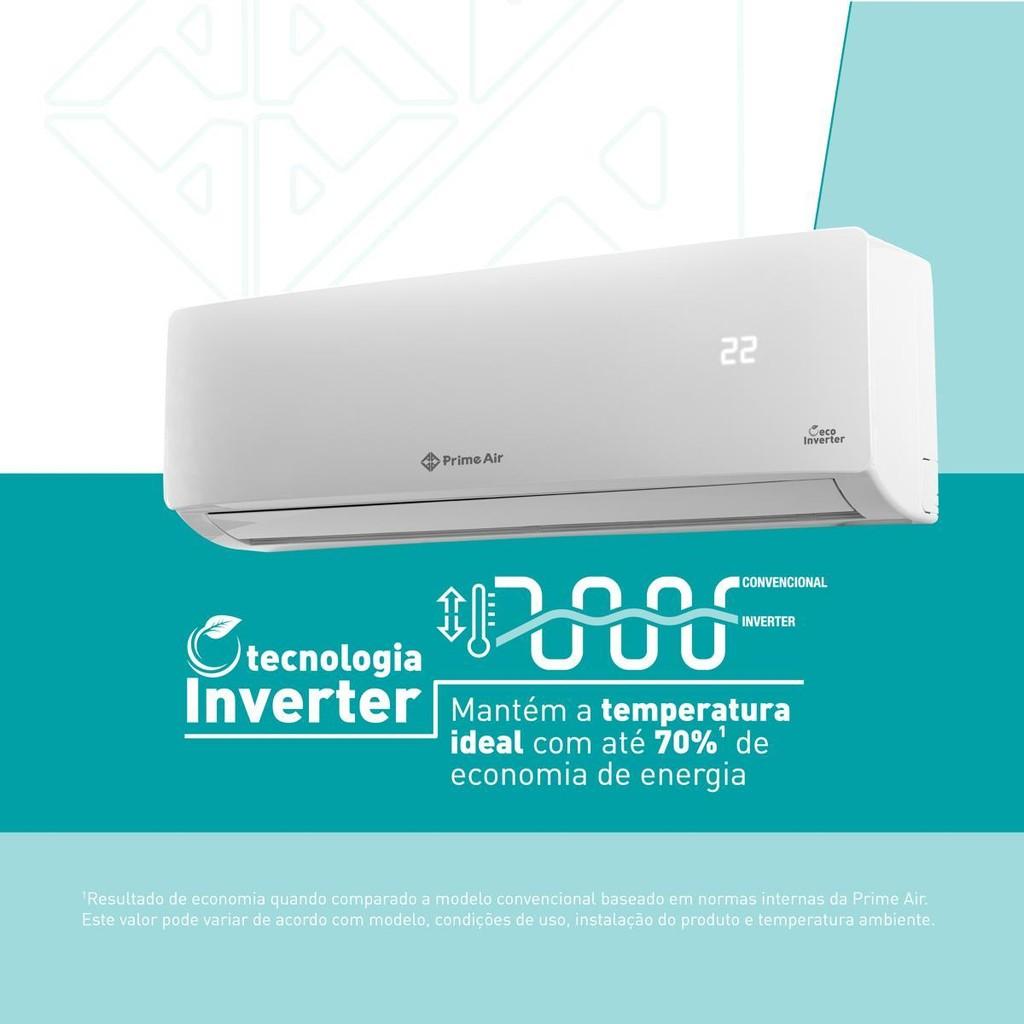 Ar-condicionado Split 9000 Btu/h Prime Air 9QC Quente E Frio